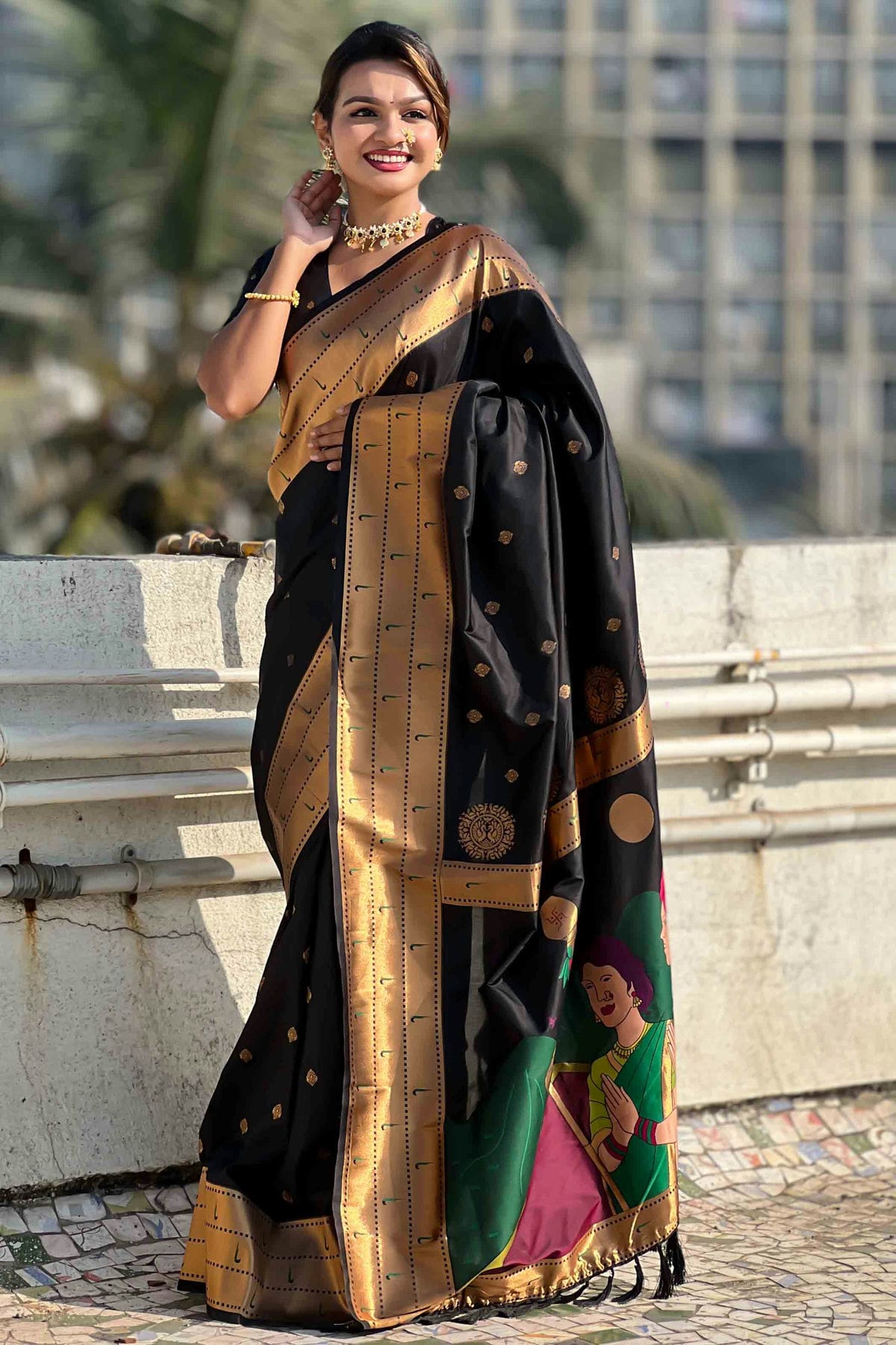 Black-Colour-Soft-Silk-Traditional-Saree-VSSD1112678