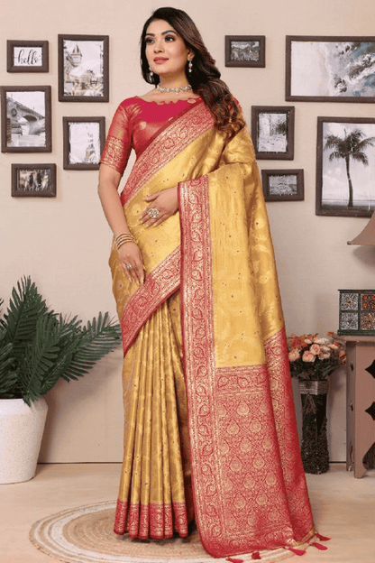 Dark-Beige-Colour-Woven-Work-Pure-Banarasi-Tissue-Silk-Traditional-Saree-VSSD1250256