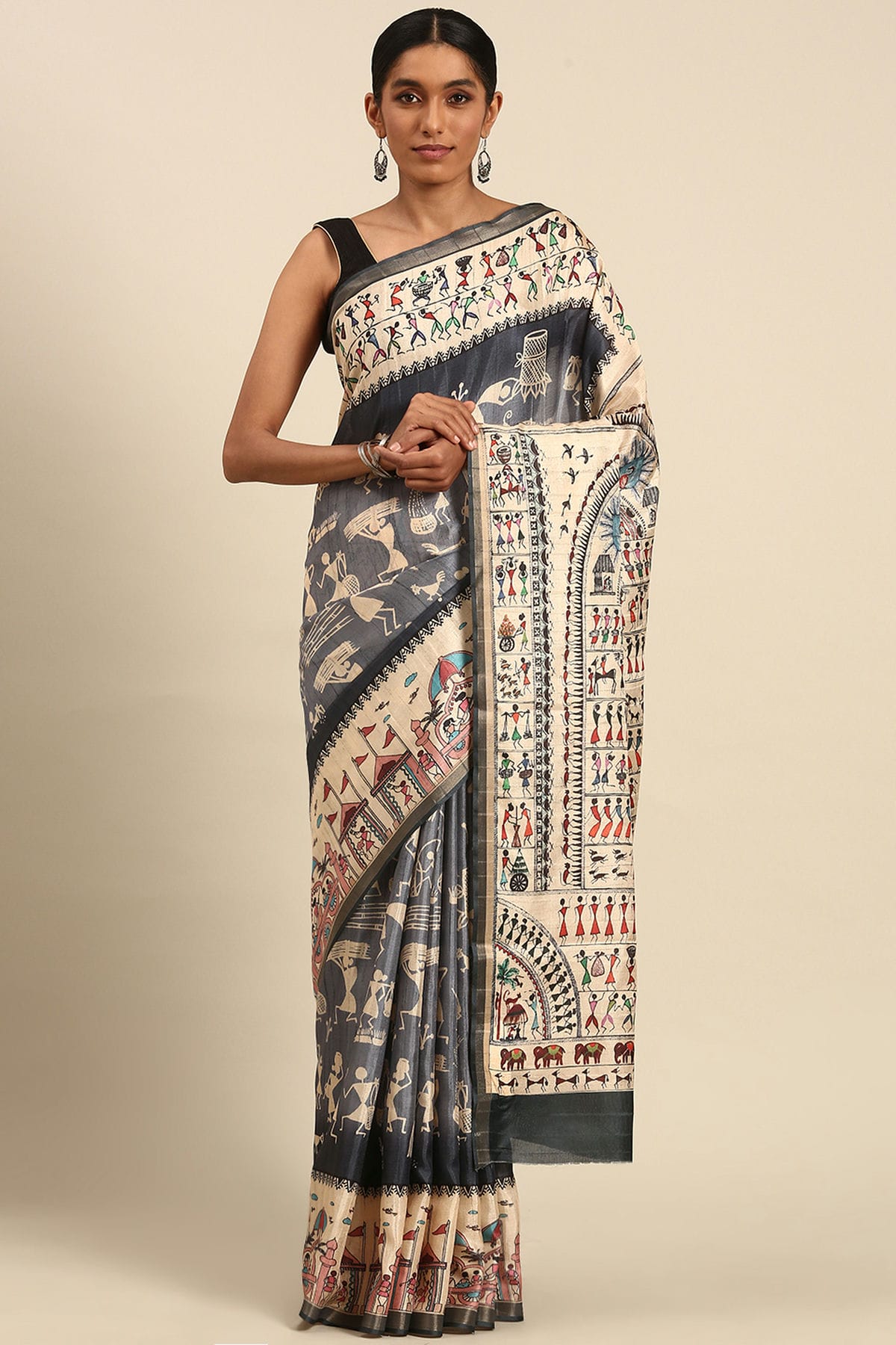 Grey-Colour-Printed-Cotton-Saree-VSSD1103200