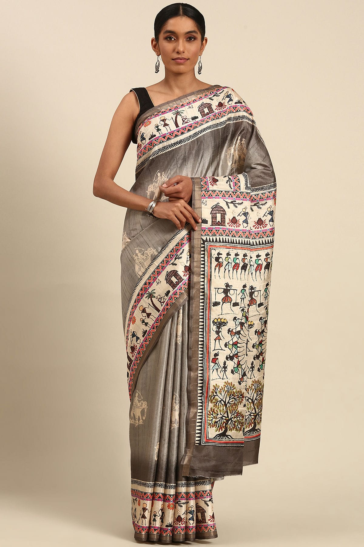 Grey-Colour-Printed-Cotton-Saree-VSSD1103202