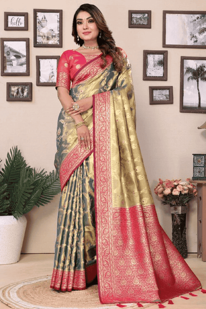 Grey-Colour-Woven-Work-Pure-Banarasi-Tissue-Silk-Traditional-Saree-VSSD1250253