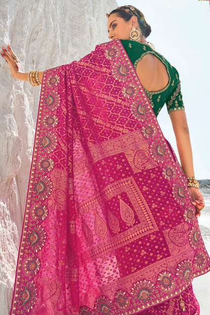 Pink Colour Georgette Designer Saree VSSD1290168