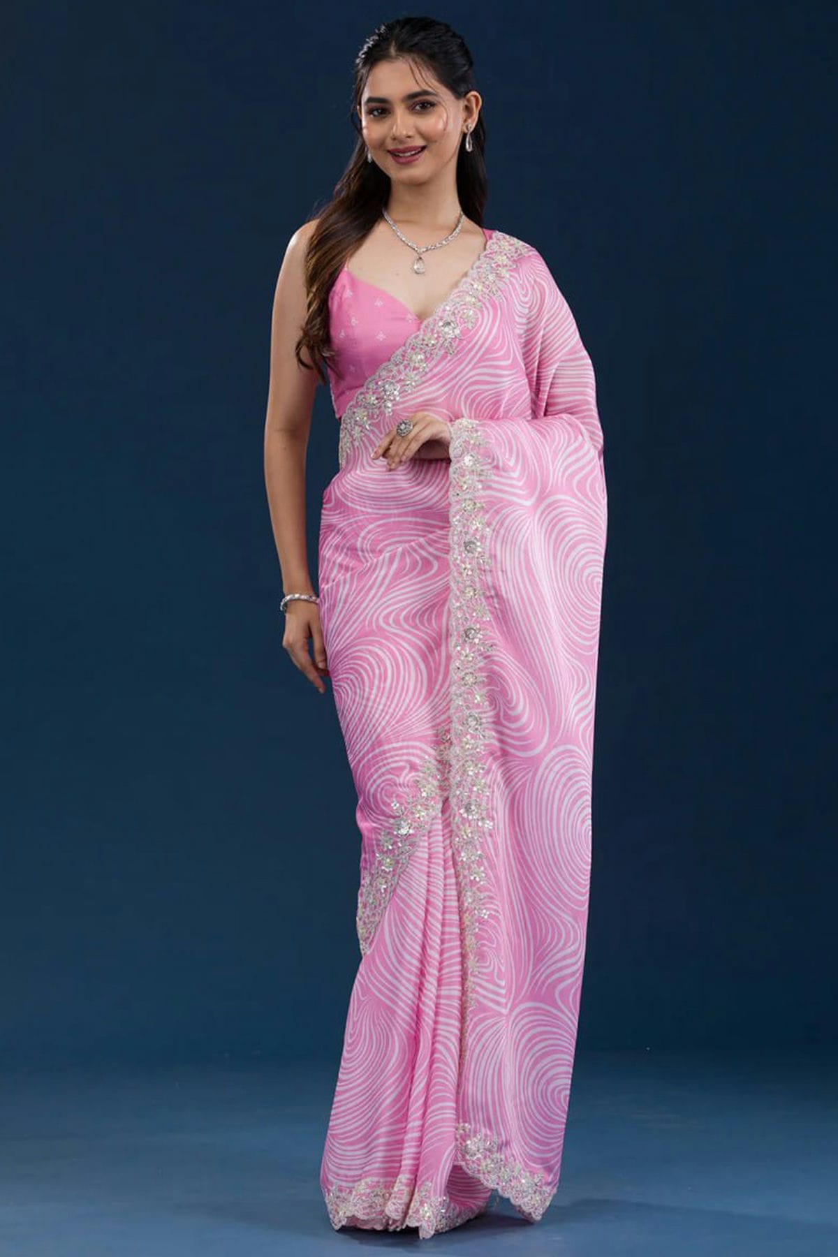 Pink-Colour-Georgette-Printed-Saree-VSSD1112631