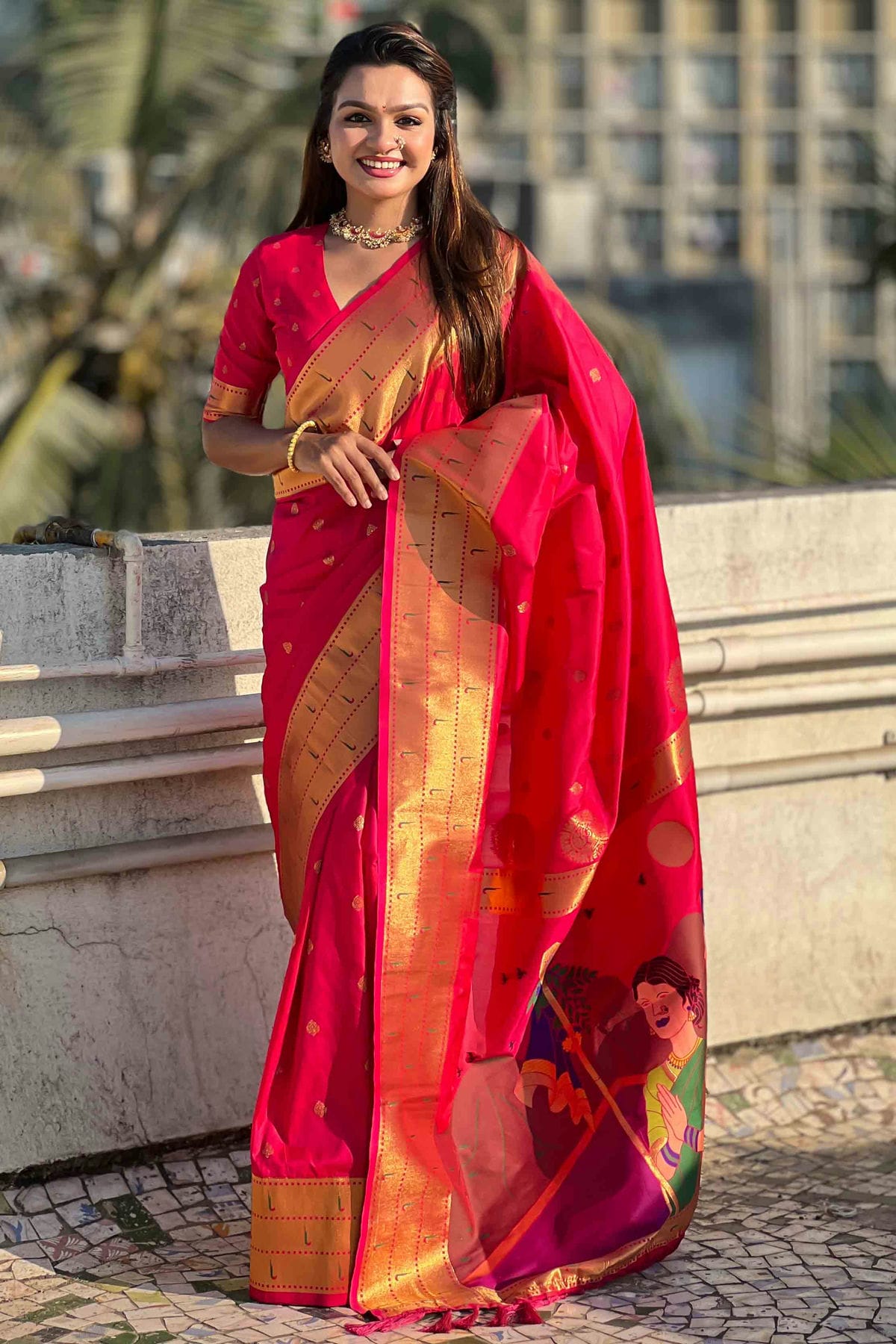 Pink-Colour-Soft-Silk-Traditional-Saree-VSSD1112676