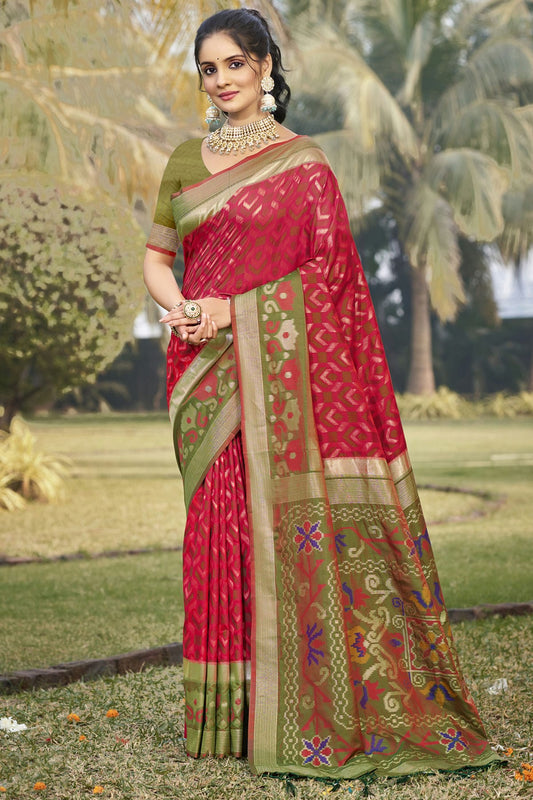 Pink-Colour-Woven-Work-Silk-Traditional-Saree-VSSD1103313