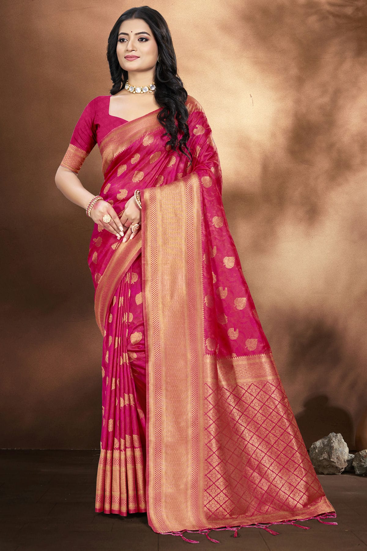 Pink-Colour-Woven-Work-Silk-Traditional-Saree-VSSD1103320