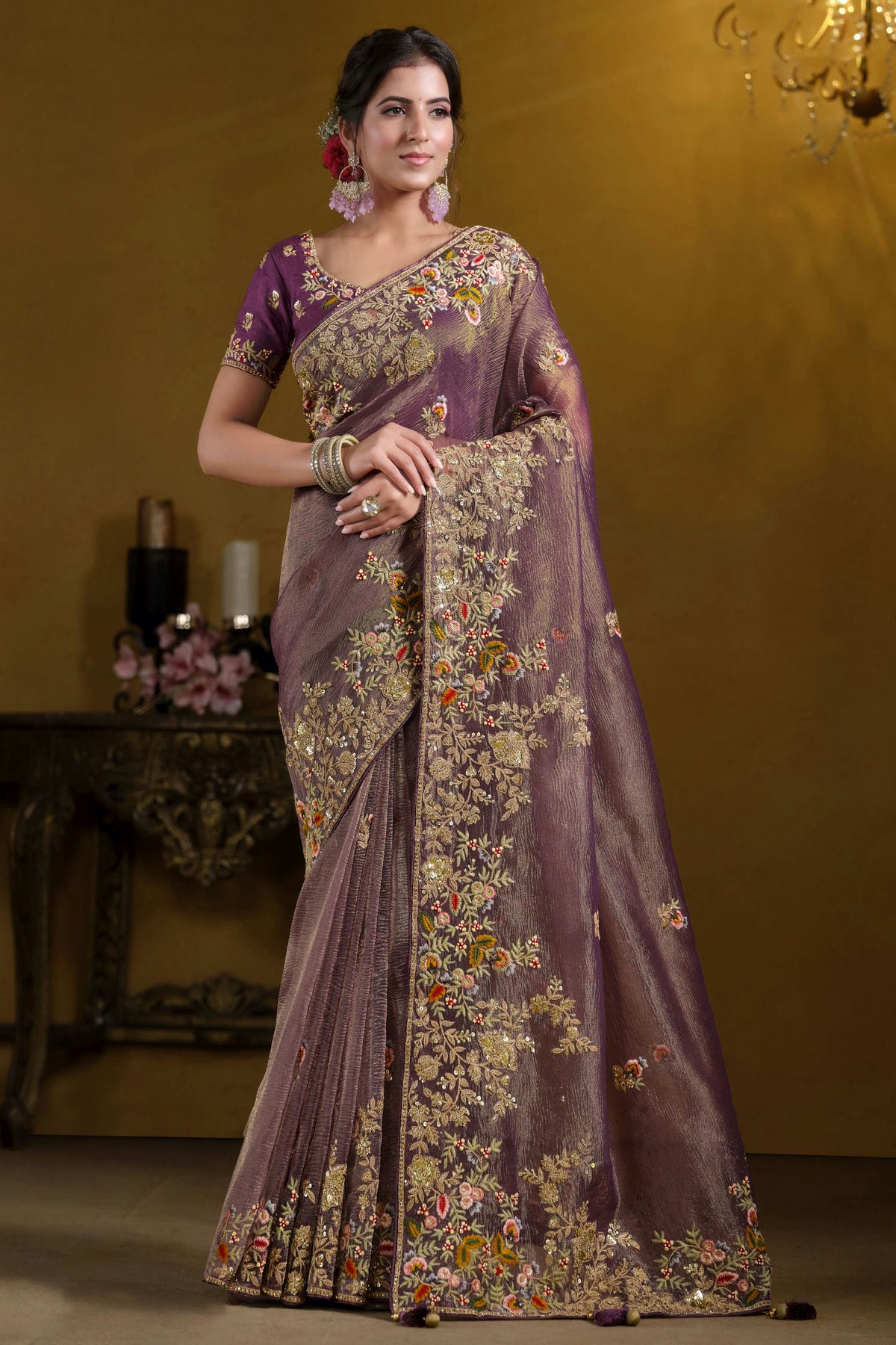 Purple-Colour-Banarasi-Designer-Saree-VSSD1112604