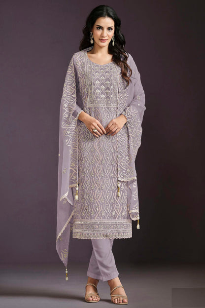 Purple-Colour-Semi-Stitched-Chinon-Straight-Suit-VSSM1112777