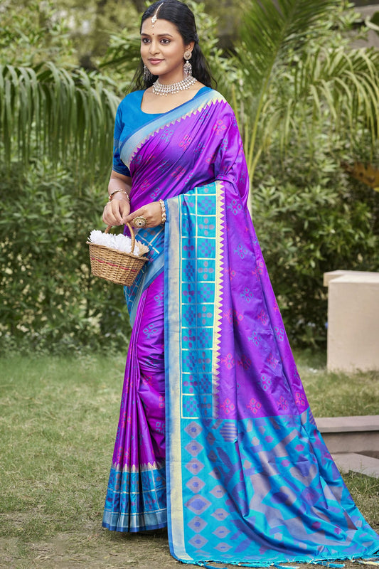 Purple-Colour-Woven-Work-Silk-Traditional-Saree-VSSD1103278