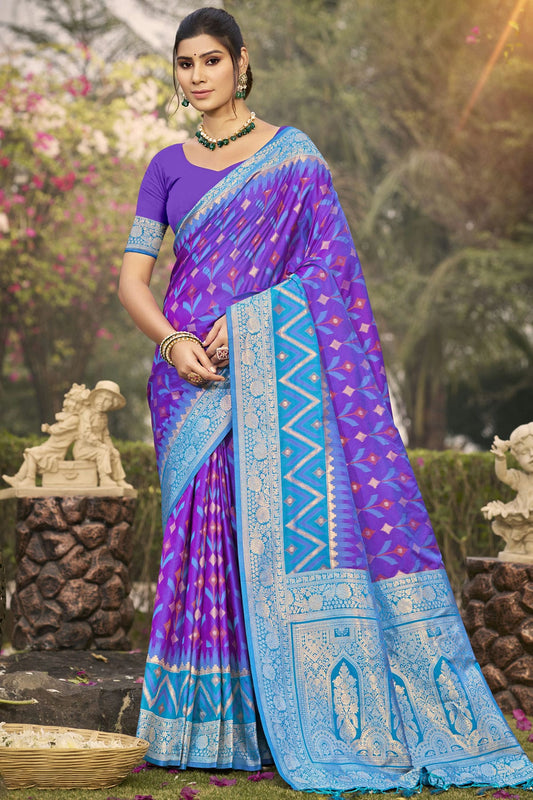 Purple-Colour-Woven-Work-Silk-Traditional-Saree-VSSD1103299