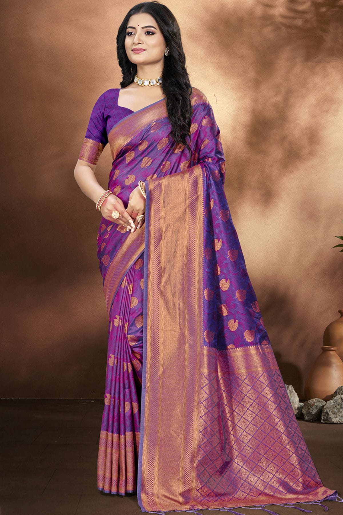 Purple-Colour-Woven-Work-Silk-Traditional-Saree-VSSD1103323