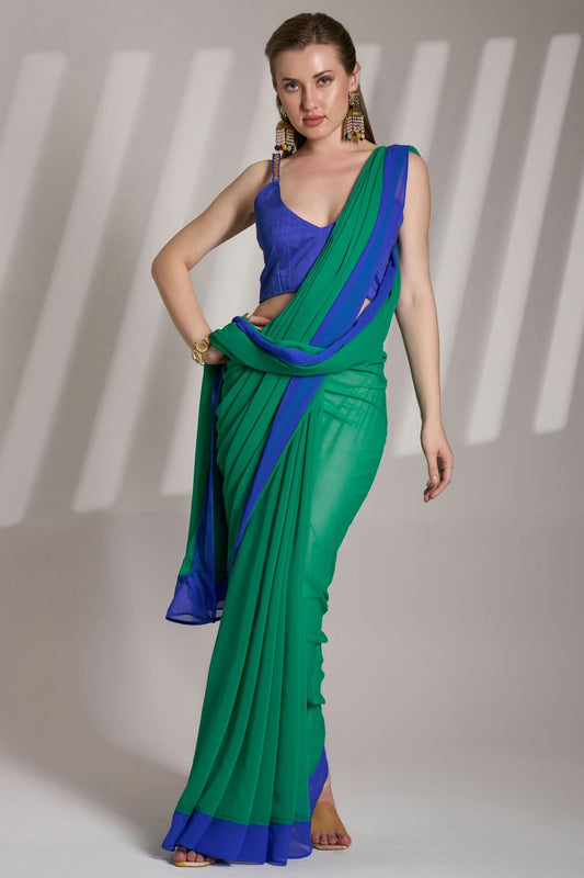 Rama-Green-Colour-Chiffon-Saree-VSSD1112770