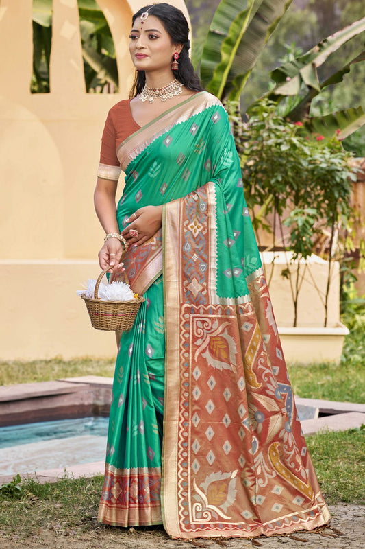 Rama-Green-Colour-Woven-Work-Silk-Traditional-Saree-VSSD1103292