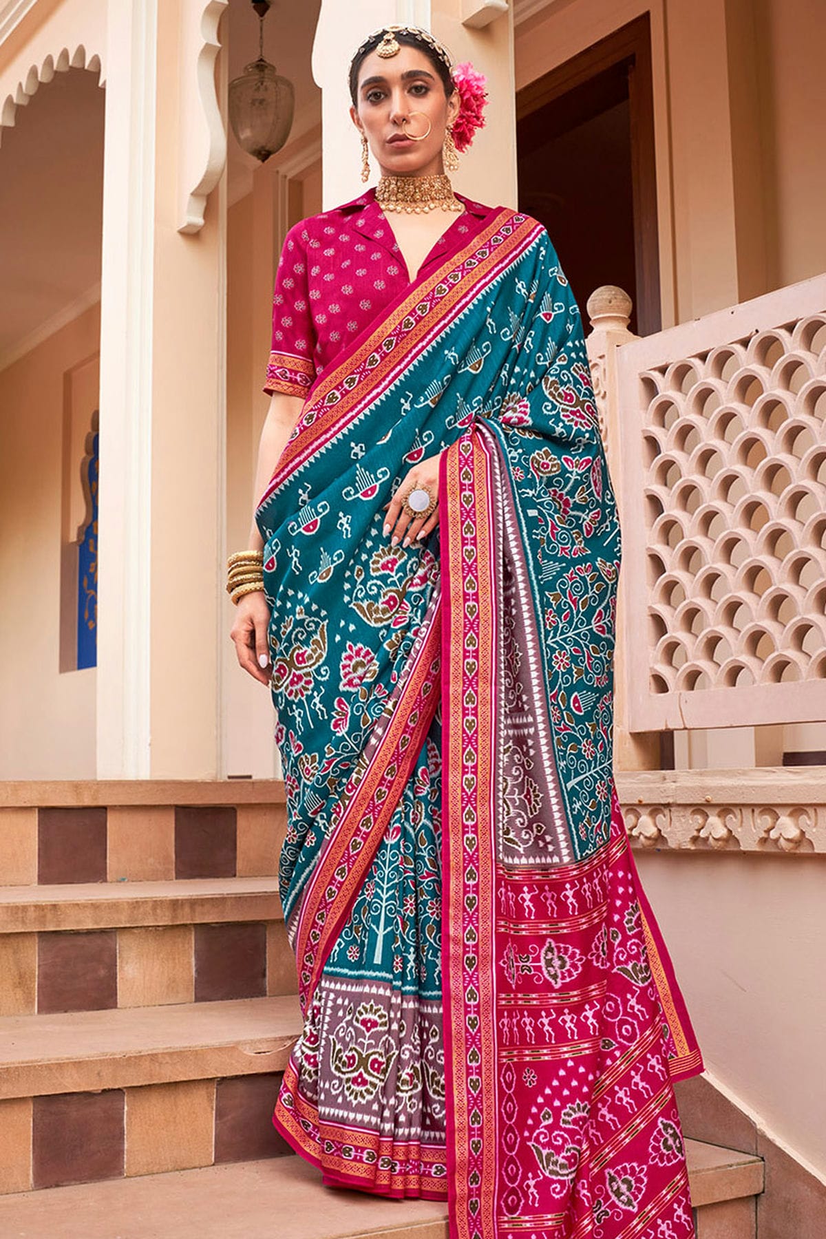 Sky-Blue-Colour-Sigma-Silk-Traditional-Saree-VSSD1112642