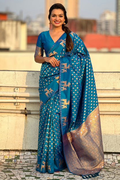 Sky-Blue-Colour-Soft-Silk-Traditional-Saree-VSSD1112651