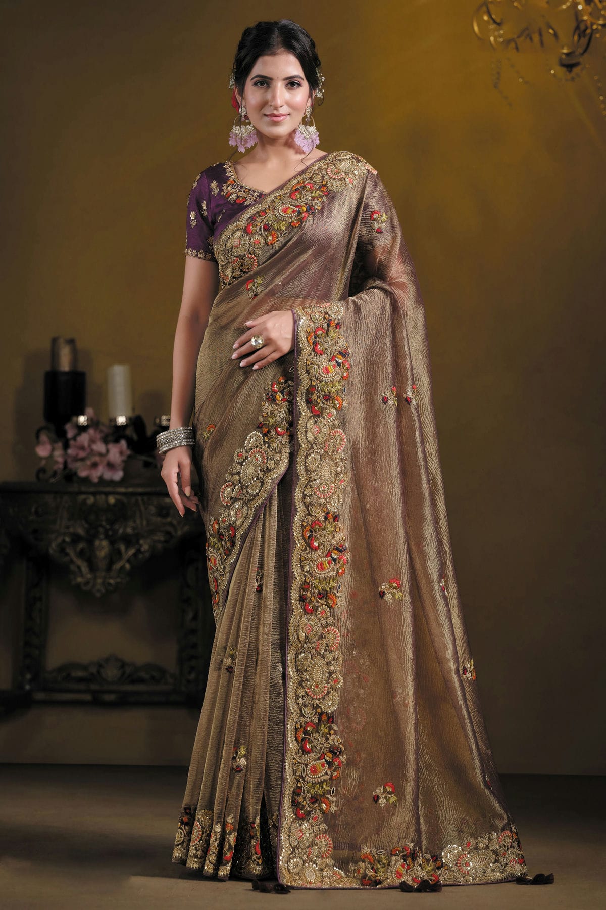 Wine-Colour-Banarasi-Designer-Saree-VSSD1112598