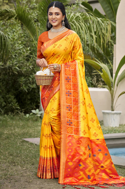 Yellow-Colour-Woven-Work-Silk-Traditional-Saree-VSSD1103275